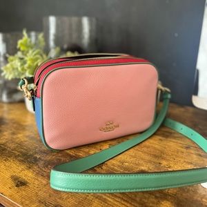 Like New💃Coach Jes Crossbody Colorblock